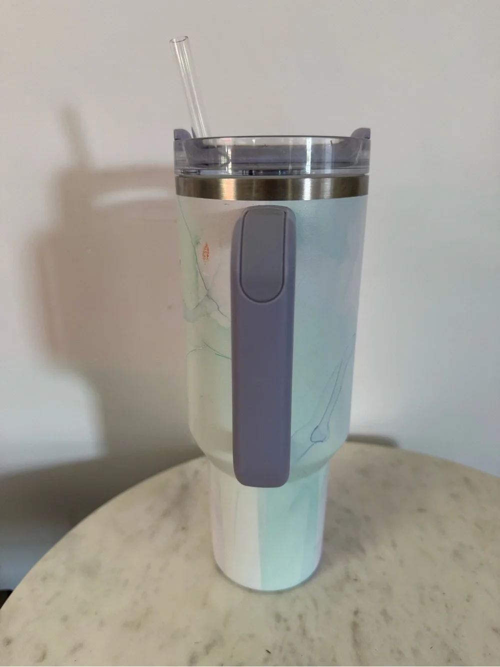 LIMITED EDITION Stanley Quencher H2.0 Flowstate Tumbler Cup 40oz Watercolor Dusk